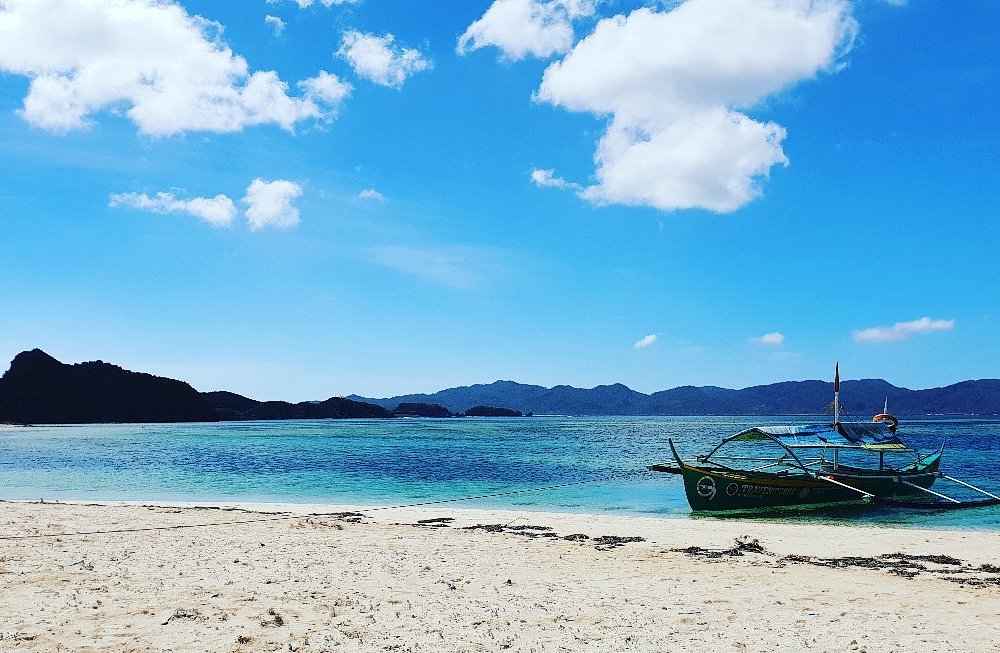 Anguib Beach powdery white sand