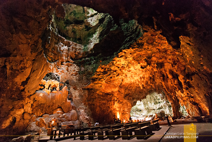 Callao Cave interior